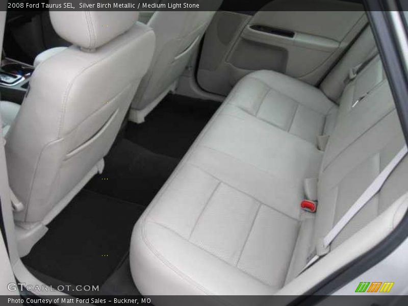 Silver Birch Metallic / Medium Light Stone 2008 Ford Taurus SEL