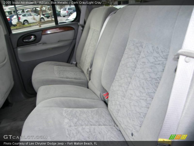 Adriatic Blue Metallic / Dark Gray/Light Gray 2005 Isuzu Ascender S