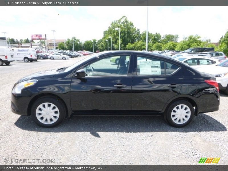 Super Black / Charcoal 2017 Nissan Versa S