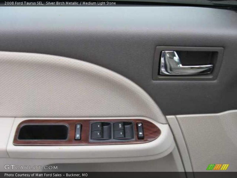 Silver Birch Metallic / Medium Light Stone 2008 Ford Taurus SEL