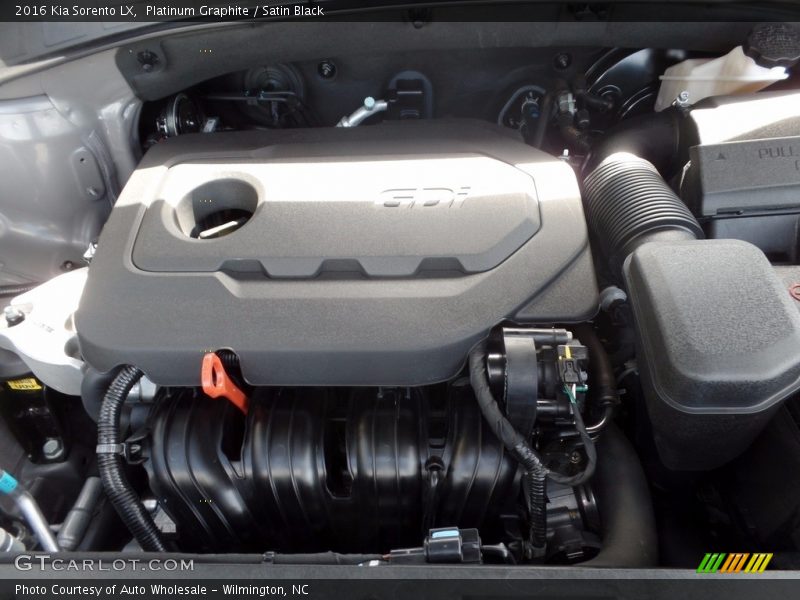 Platinum Graphite / Satin Black 2016 Kia Sorento LX