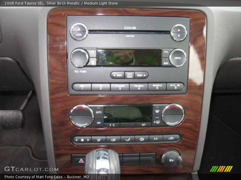 Silver Birch Metallic / Medium Light Stone 2008 Ford Taurus SEL