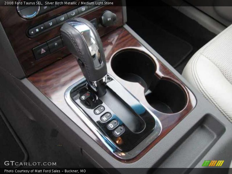 Silver Birch Metallic / Medium Light Stone 2008 Ford Taurus SEL