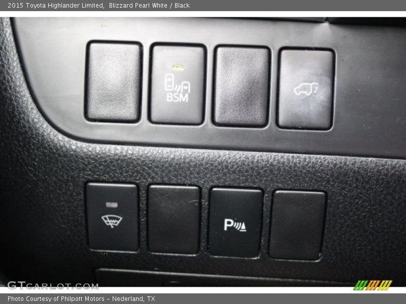 Blizzard Pearl White / Black 2015 Toyota Highlander Limited