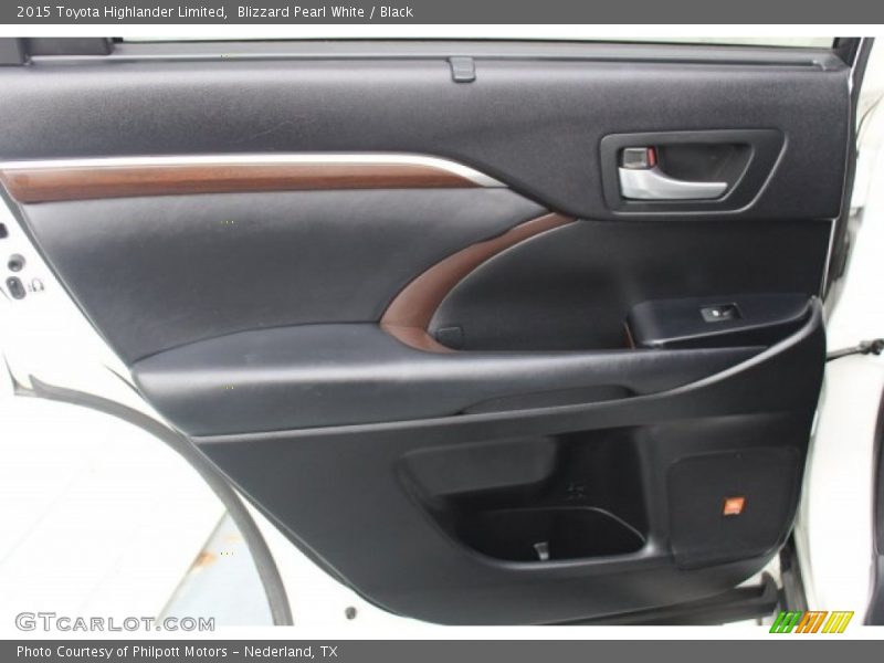 Blizzard Pearl White / Black 2015 Toyota Highlander Limited