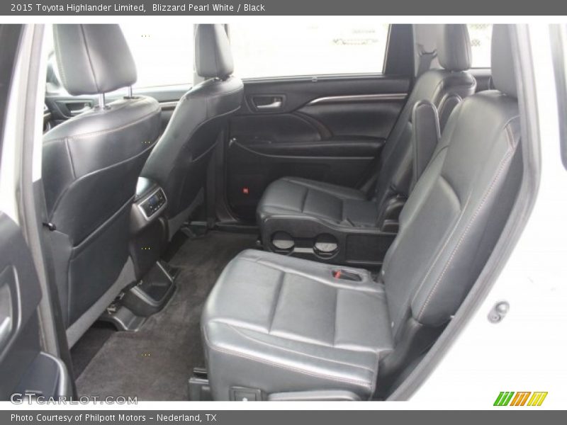 Blizzard Pearl White / Black 2015 Toyota Highlander Limited