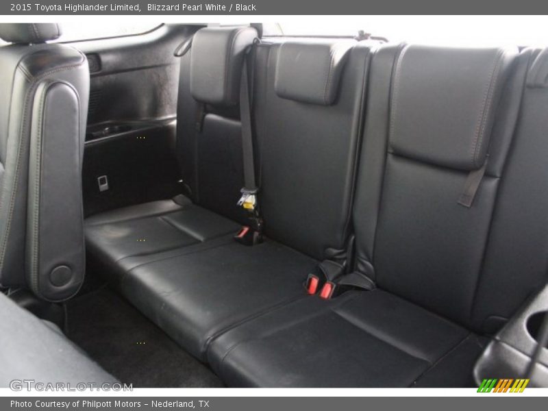 Blizzard Pearl White / Black 2015 Toyota Highlander Limited