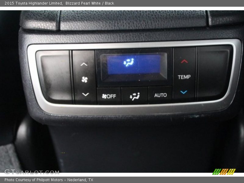 Blizzard Pearl White / Black 2015 Toyota Highlander Limited