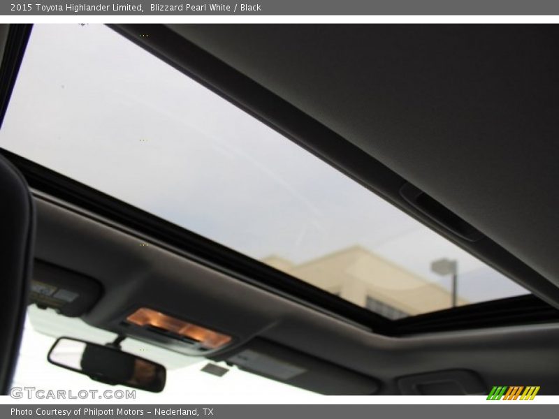 Blizzard Pearl White / Black 2015 Toyota Highlander Limited