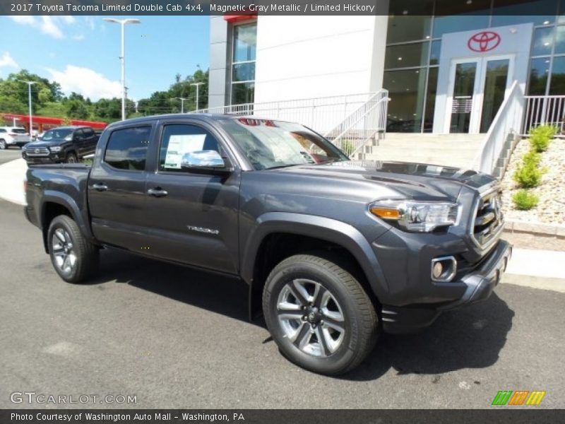 Magnetic Gray Metallic / Limited Hickory 2017 Toyota Tacoma Limited Double Cab 4x4