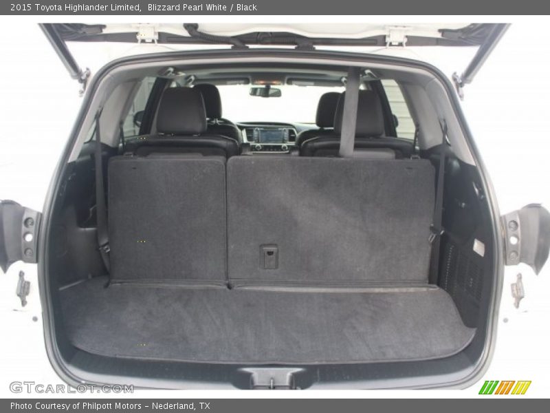 Blizzard Pearl White / Black 2015 Toyota Highlander Limited