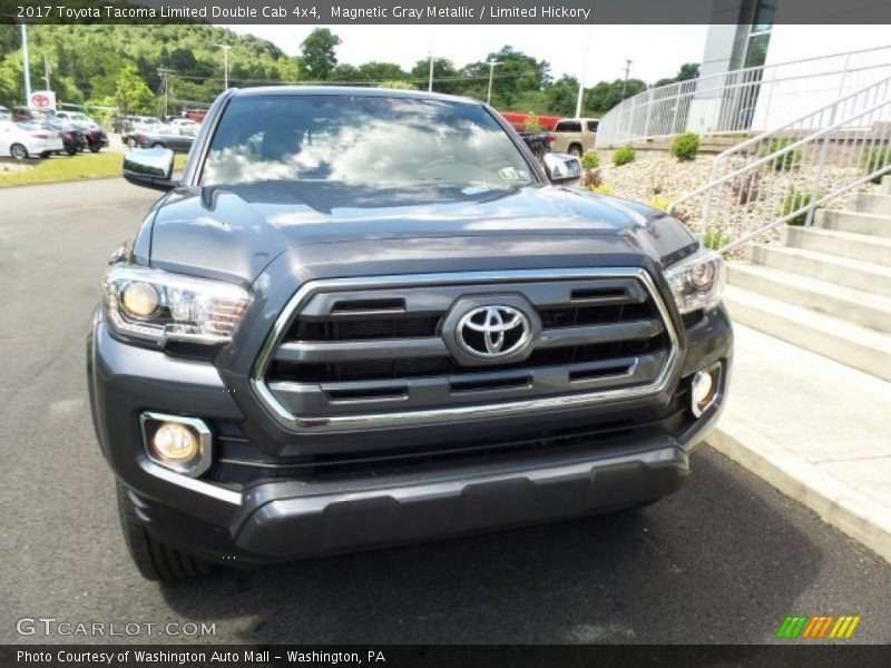 Magnetic Gray Metallic / Limited Hickory 2017 Toyota Tacoma Limited Double Cab 4x4