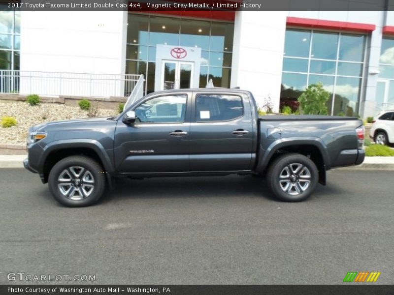 Magnetic Gray Metallic / Limited Hickory 2017 Toyota Tacoma Limited Double Cab 4x4