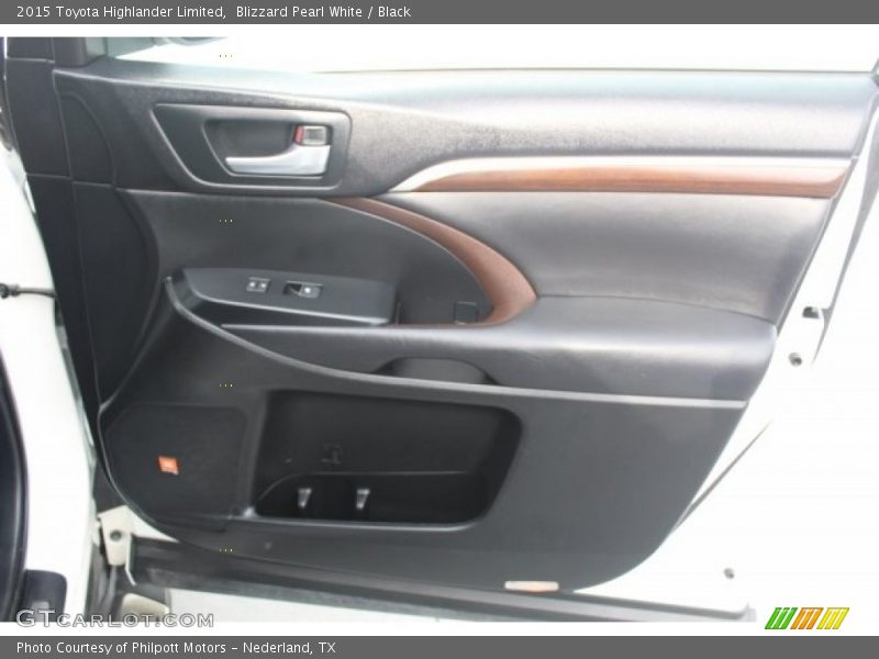 Blizzard Pearl White / Black 2015 Toyota Highlander Limited