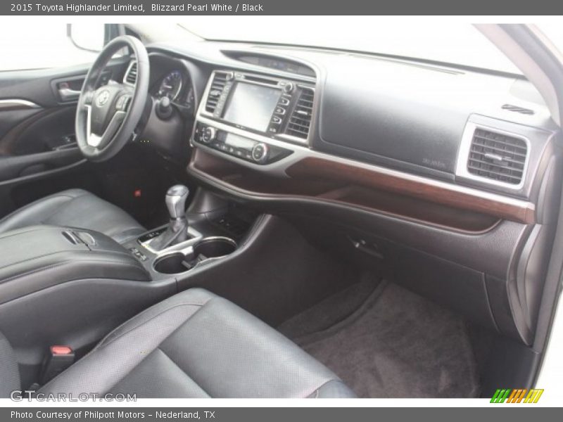 Blizzard Pearl White / Black 2015 Toyota Highlander Limited