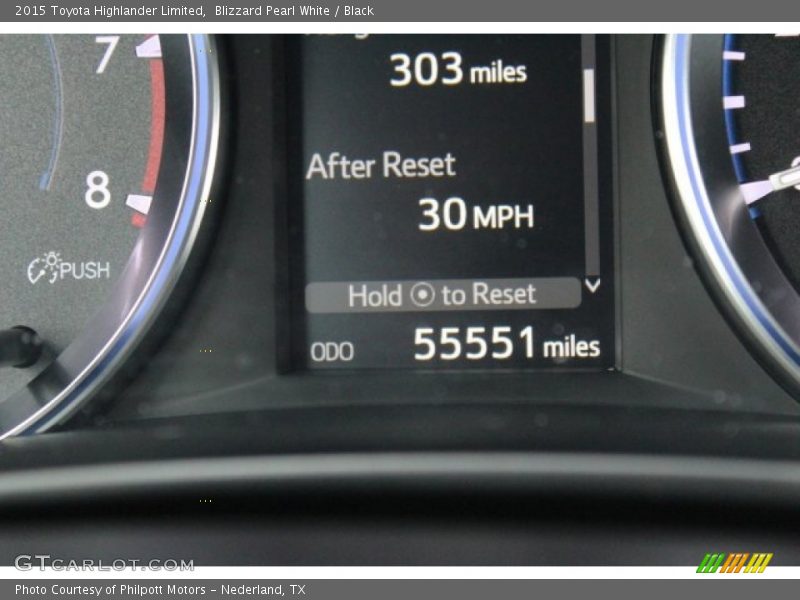 Blizzard Pearl White / Black 2015 Toyota Highlander Limited