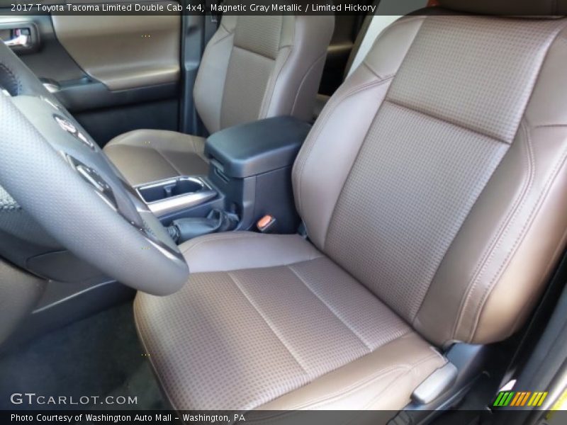Magnetic Gray Metallic / Limited Hickory 2017 Toyota Tacoma Limited Double Cab 4x4