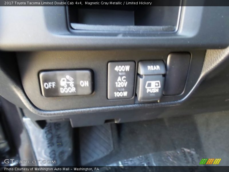 Magnetic Gray Metallic / Limited Hickory 2017 Toyota Tacoma Limited Double Cab 4x4