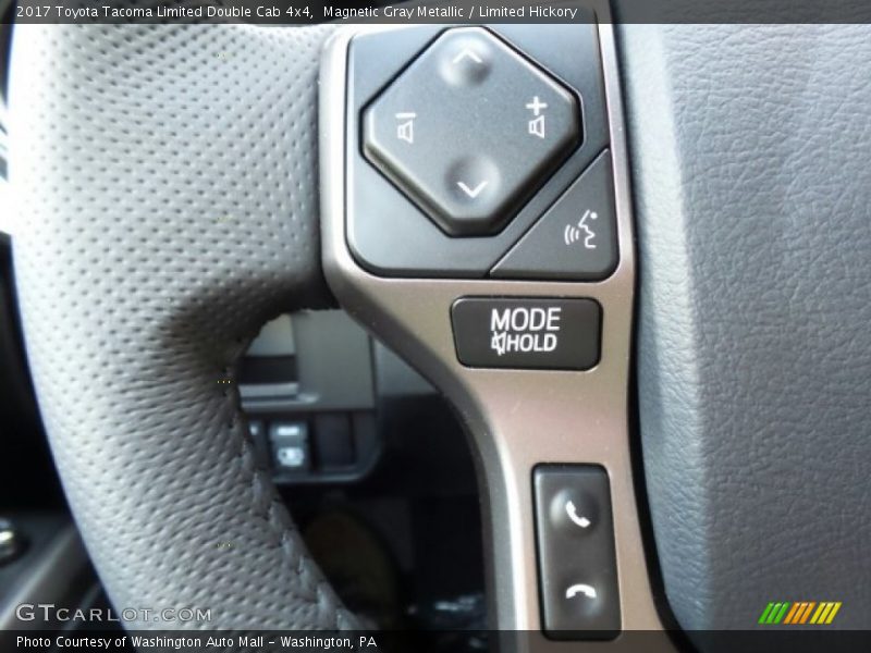 Magnetic Gray Metallic / Limited Hickory 2017 Toyota Tacoma Limited Double Cab 4x4