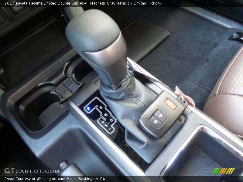 Magnetic Gray Metallic / Limited Hickory 2017 Toyota Tacoma Limited Double Cab 4x4