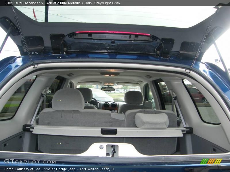 Adriatic Blue Metallic / Dark Gray/Light Gray 2005 Isuzu Ascender S