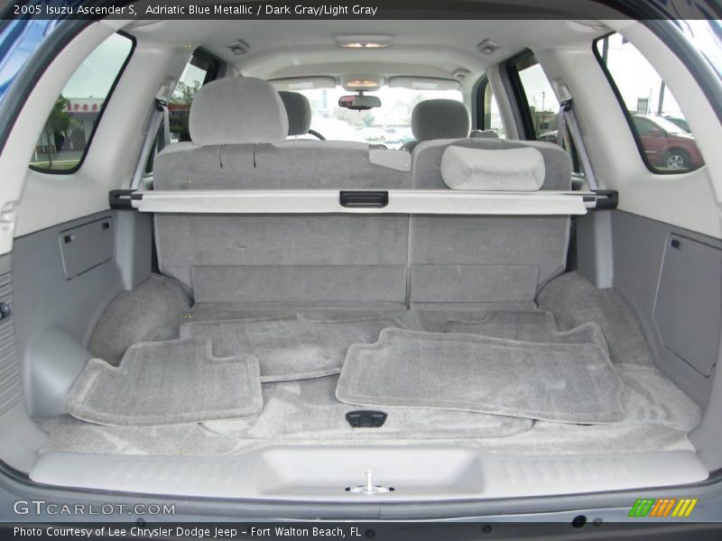 Adriatic Blue Metallic / Dark Gray/Light Gray 2005 Isuzu Ascender S