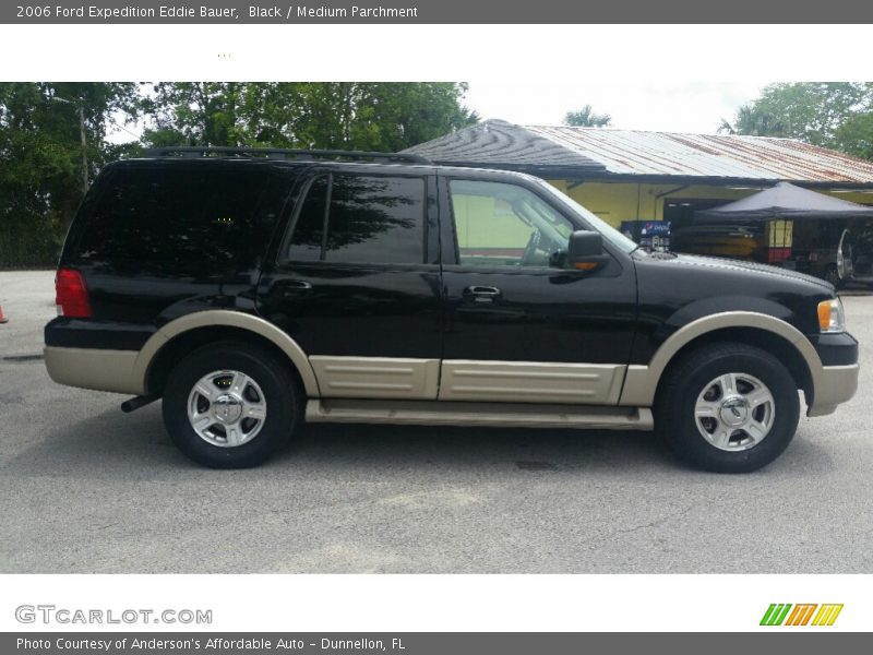 Black / Medium Parchment 2006 Ford Expedition Eddie Bauer