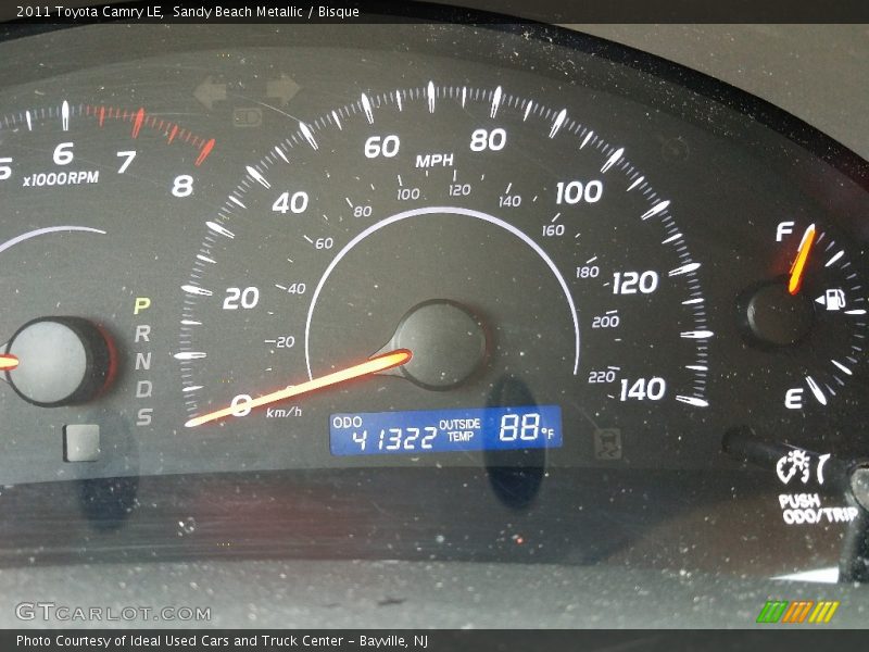 Sandy Beach Metallic / Bisque 2011 Toyota Camry LE