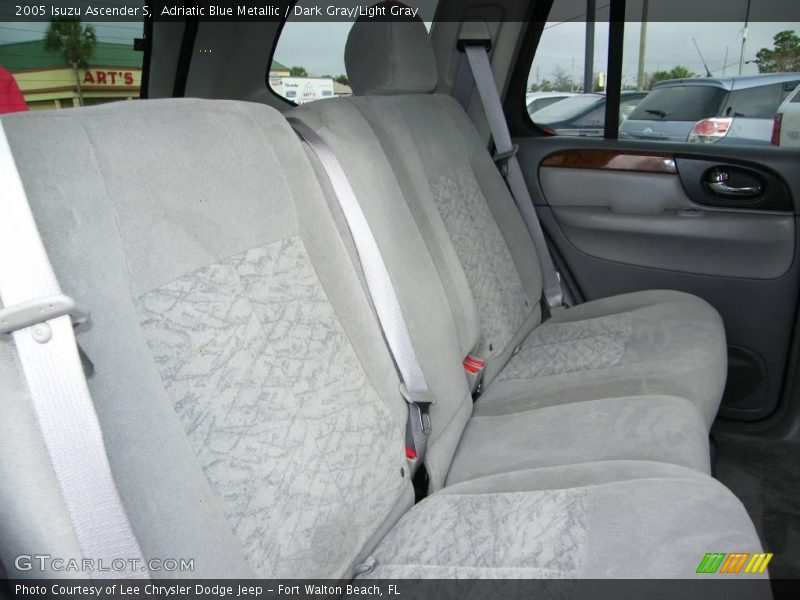 Adriatic Blue Metallic / Dark Gray/Light Gray 2005 Isuzu Ascender S