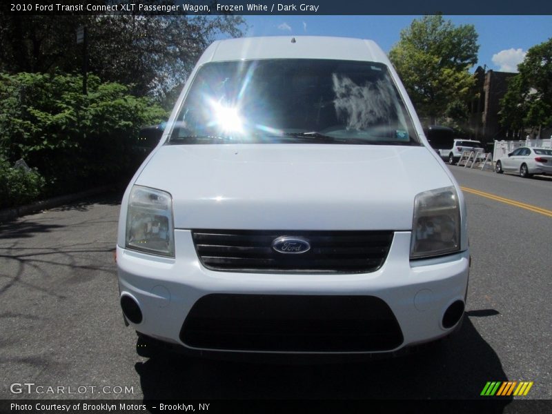 Frozen White / Dark Gray 2010 Ford Transit Connect XLT Passenger Wagon