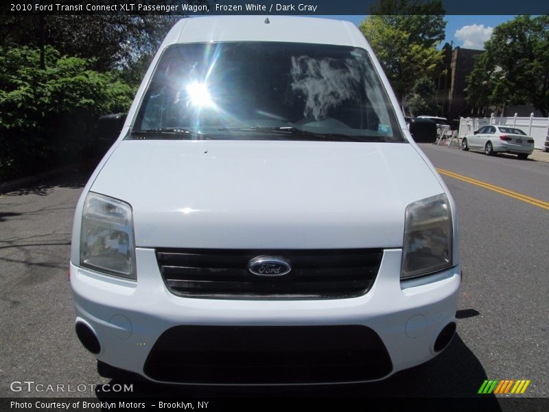 Frozen White / Dark Gray 2010 Ford Transit Connect XLT Passenger Wagon