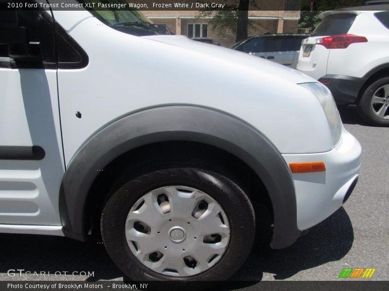 Frozen White / Dark Gray 2010 Ford Transit Connect XLT Passenger Wagon