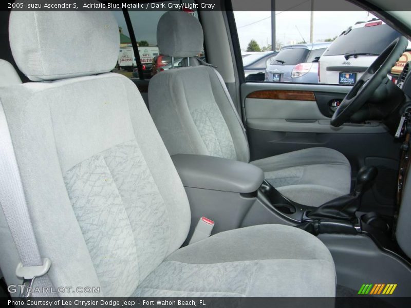 Adriatic Blue Metallic / Dark Gray/Light Gray 2005 Isuzu Ascender S