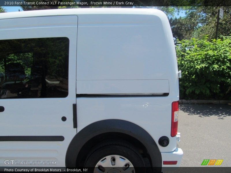 Frozen White / Dark Gray 2010 Ford Transit Connect XLT Passenger Wagon