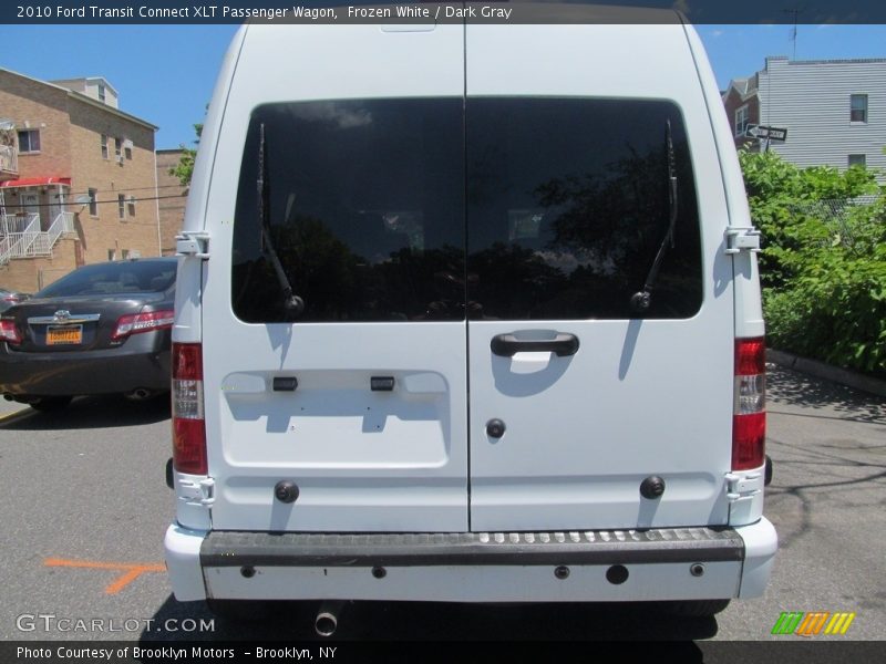 Frozen White / Dark Gray 2010 Ford Transit Connect XLT Passenger Wagon