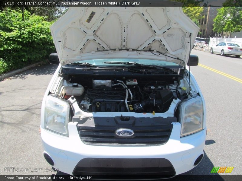 Frozen White / Dark Gray 2010 Ford Transit Connect XLT Passenger Wagon