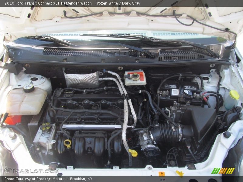 Frozen White / Dark Gray 2010 Ford Transit Connect XLT Passenger Wagon