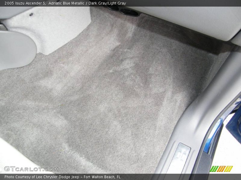 Adriatic Blue Metallic / Dark Gray/Light Gray 2005 Isuzu Ascender S