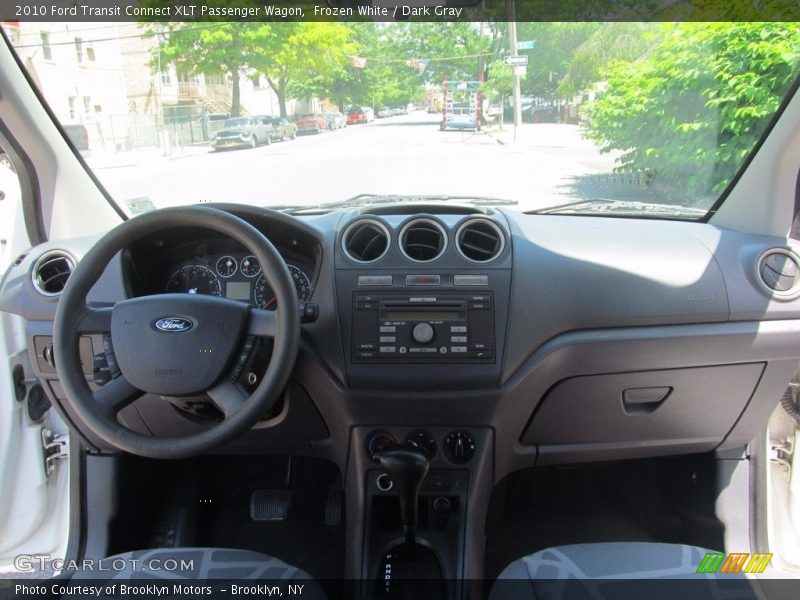 Frozen White / Dark Gray 2010 Ford Transit Connect XLT Passenger Wagon