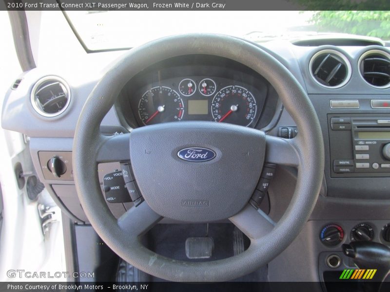 Frozen White / Dark Gray 2010 Ford Transit Connect XLT Passenger Wagon