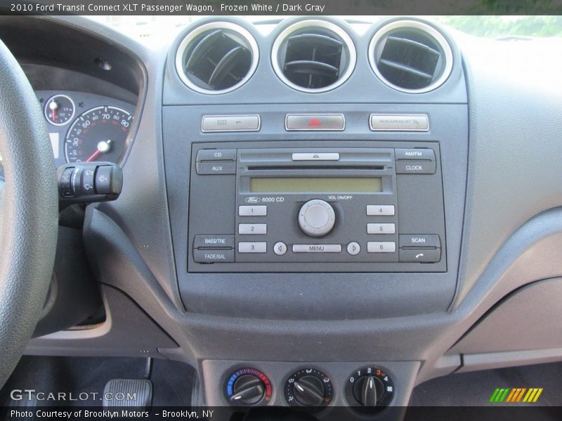 Frozen White / Dark Gray 2010 Ford Transit Connect XLT Passenger Wagon