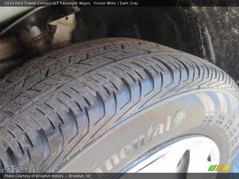 Frozen White / Dark Gray 2010 Ford Transit Connect XLT Passenger Wagon