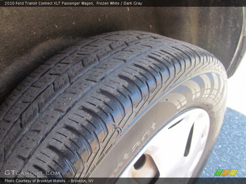 Frozen White / Dark Gray 2010 Ford Transit Connect XLT Passenger Wagon