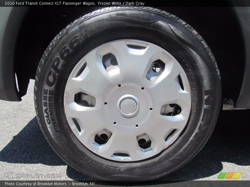 Frozen White / Dark Gray 2010 Ford Transit Connect XLT Passenger Wagon