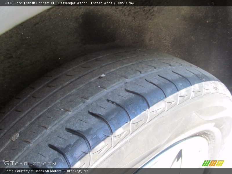 Frozen White / Dark Gray 2010 Ford Transit Connect XLT Passenger Wagon