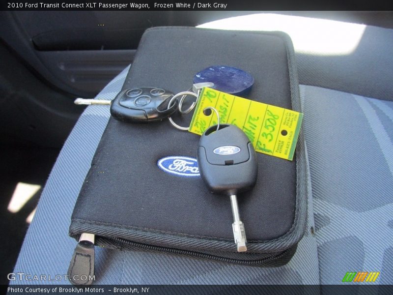 Frozen White / Dark Gray 2010 Ford Transit Connect XLT Passenger Wagon