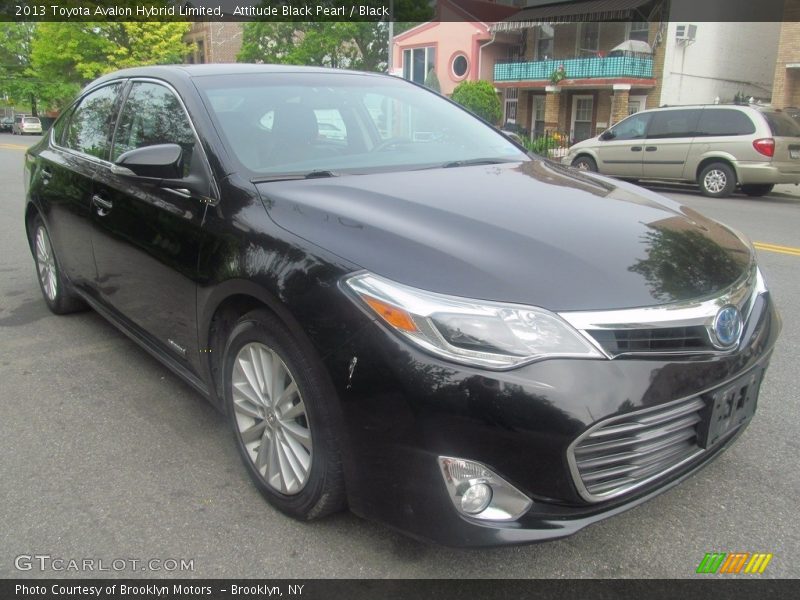 Attitude Black Pearl / Black 2013 Toyota Avalon Hybrid Limited