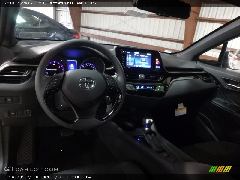 Blizzard White Pearl / Black 2018 Toyota C-HR XLE