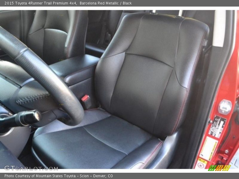 Barcelona Red Metallic / Black 2015 Toyota 4Runner Trail Premium 4x4