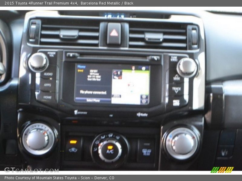 Barcelona Red Metallic / Black 2015 Toyota 4Runner Trail Premium 4x4
